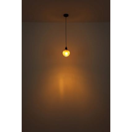 Globo - Luster na sajli 1xE27/25W/230V pr. 15 cm bakreno