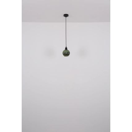 Globo - Luster na sajli 1xE27/25W/230V pr. 15 cm bakreno