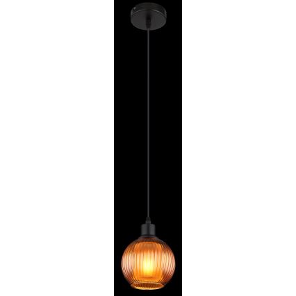 Globo - Luster na sajli 1xE27/25W/230V pr. 15 cm bakreno