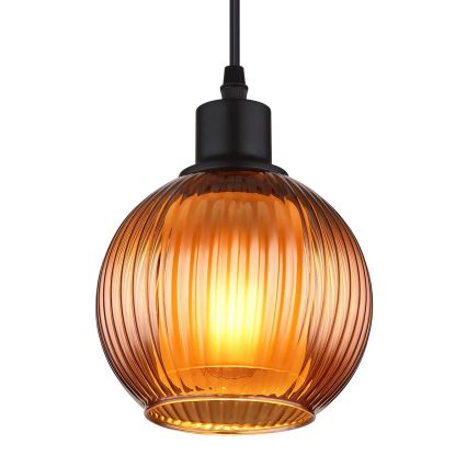 Globo - Luster na sajli 1xE27/25W/230V pr. 15 cm bakreno