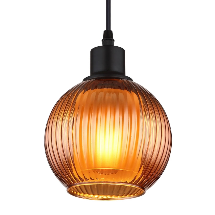 Globo - Luster na sajli 1xE27/25W/230V pr. 15 cm bakreno