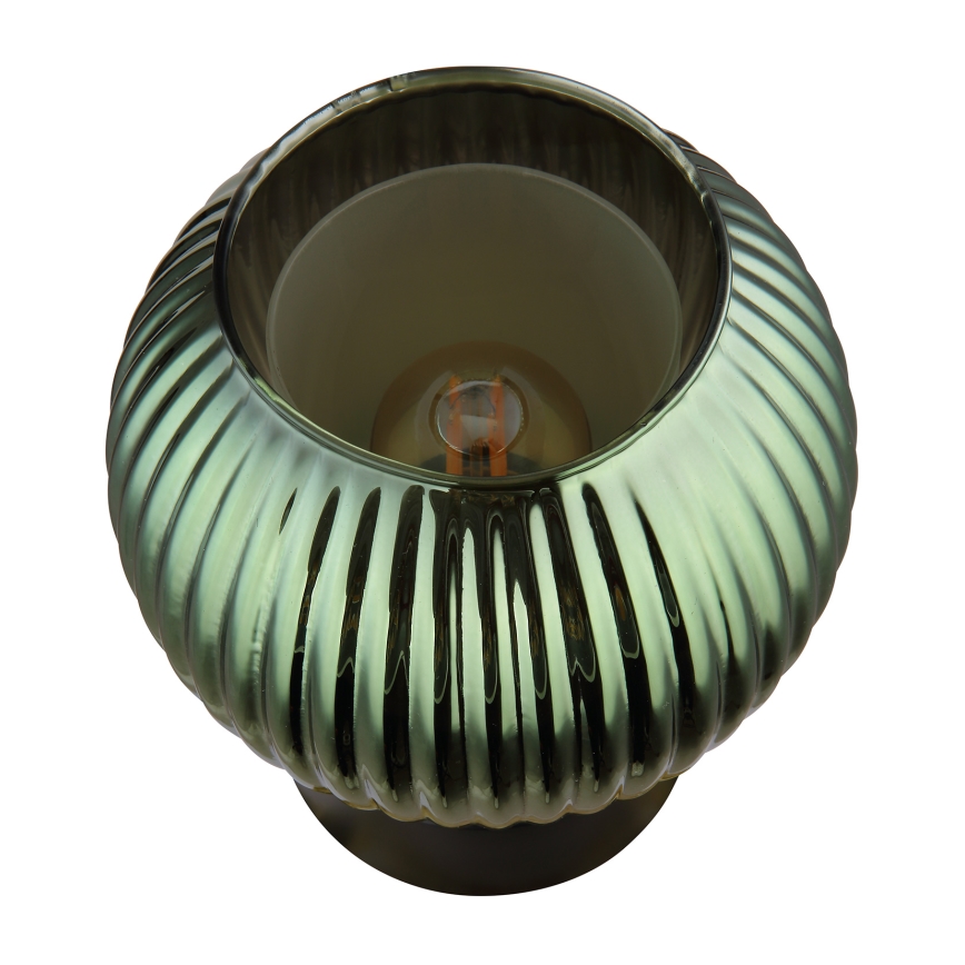 Globo - Stona lampa 1xE27/25W/230V pr. 15 cm zelena