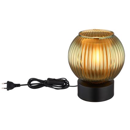 Globo - Stona lampa 1xE27/25W/230V pr. 15 cm zelena