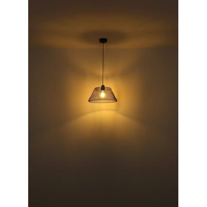 Globo - Luster na sajli 1xE27/40W/230V pr. 36 cm
