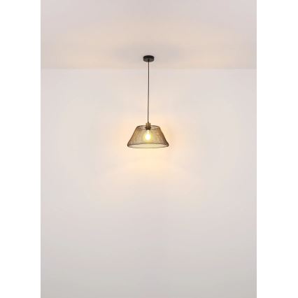 Globo - Luster na sajli 1xE27/40W/230V pr. 36 cm