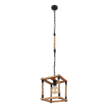 Globo 15691H - Luster na sajli VERNON 1xE27/60W/230V
