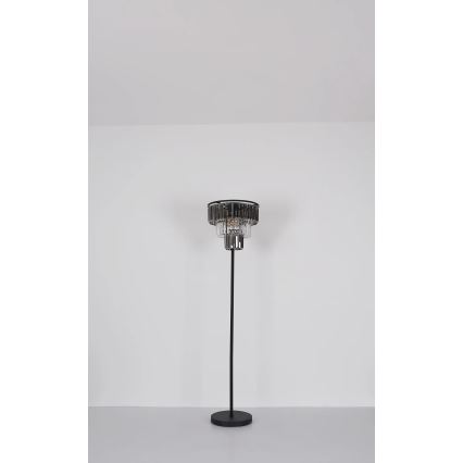 Globo - Podna lampa 3xE27/40W/230V pr. 40 cm crno
