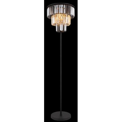 Globo - Podna lampa 3xE27/40W/230V pr. 40 cm crno