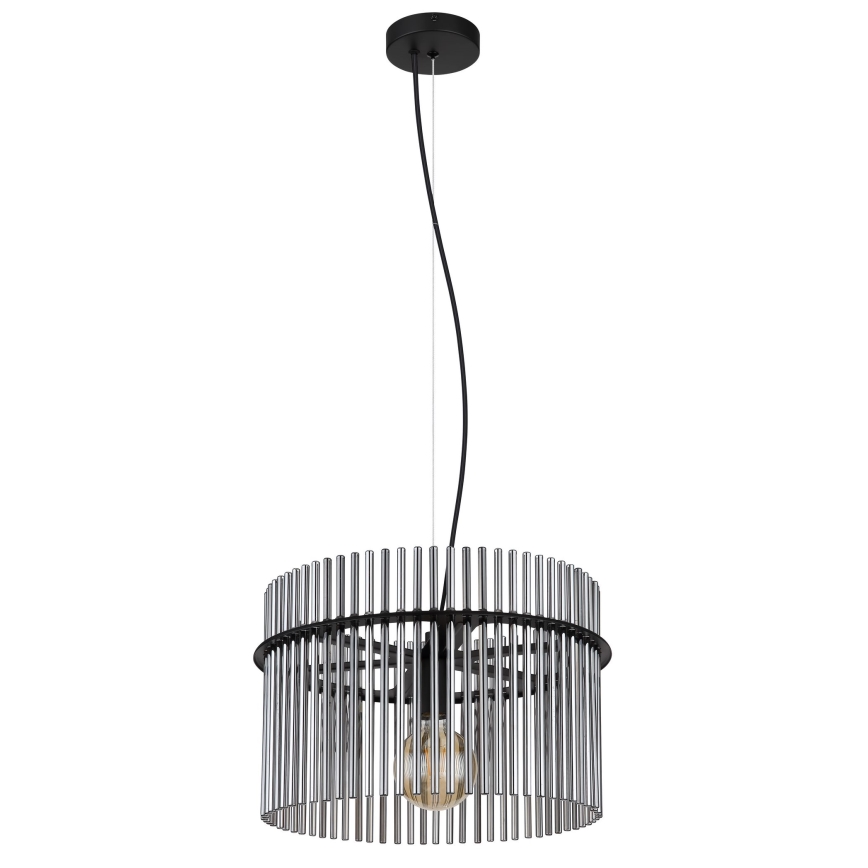 Globo - Luster na sajli 1xE27/60W/230V pr. 40 cm crno