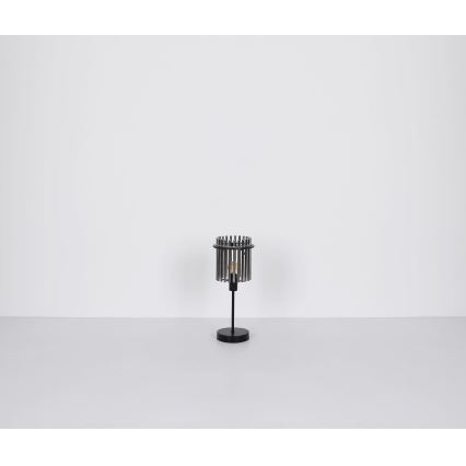 Globo - Stona lampa 1xE14/40W/230V pr. 15 cm crno