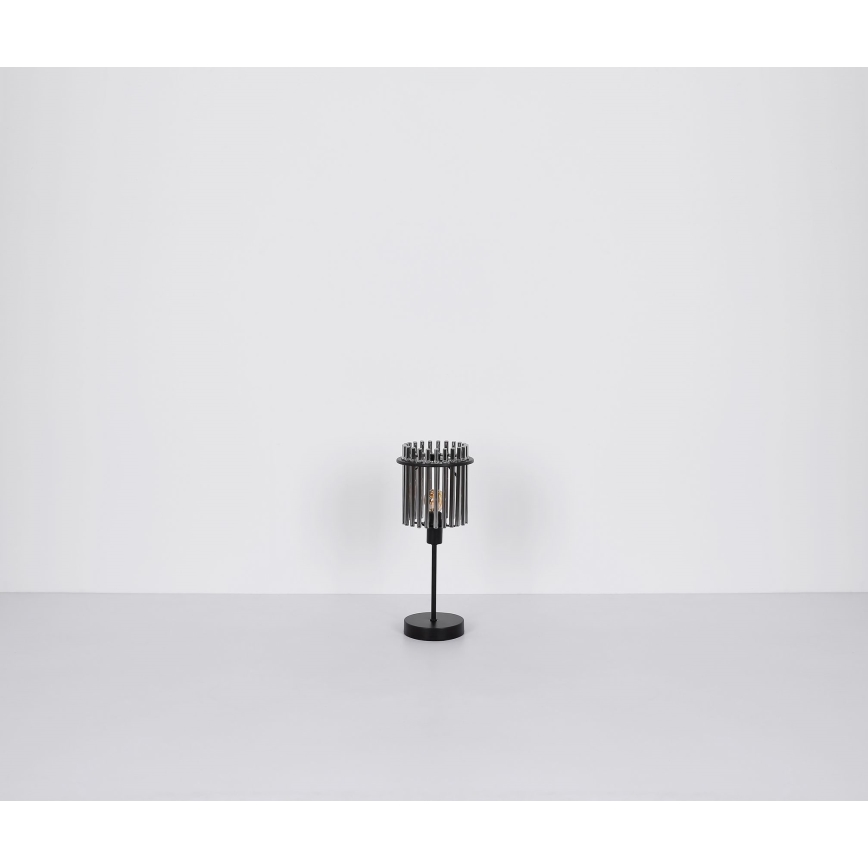 Globo - Stona lampa 1xE14/40W/230V pr. 15 cm crno