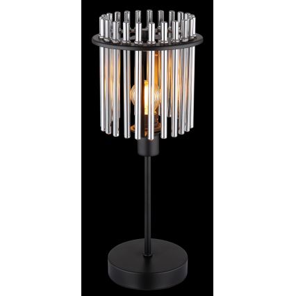 Globo - Stona lampa 1xE14/40W/230V pr. 15 cm crno
