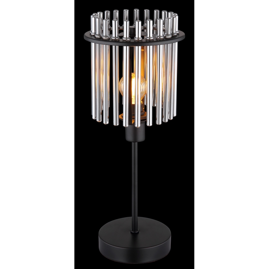 Globo - Stona lampa 1xE14/40W/230V pr. 15 cm crno