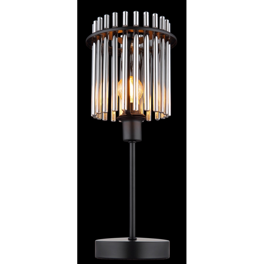 Globo - Stona lampa 1xE14/40W/230V pr. 15 cm crno