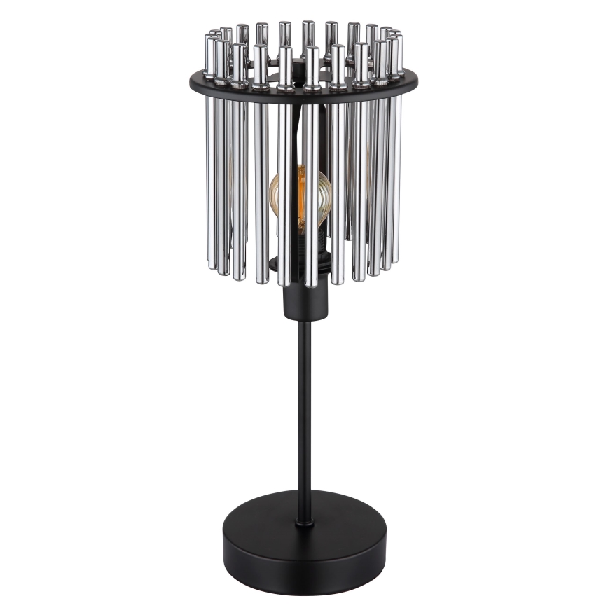Globo - Stona lampa 1xE14/40W/230V pr. 15 cm crno