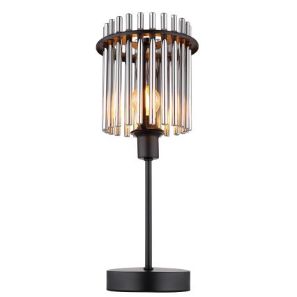 Globo - Stona lampa 1xE14/40W/230V pr. 15 cm crno