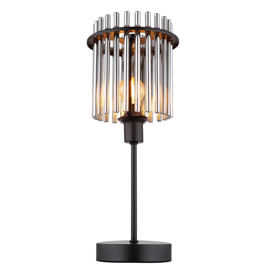 Globo - Stona lampa 1xE14/40W/230V pr. 15 cm crno