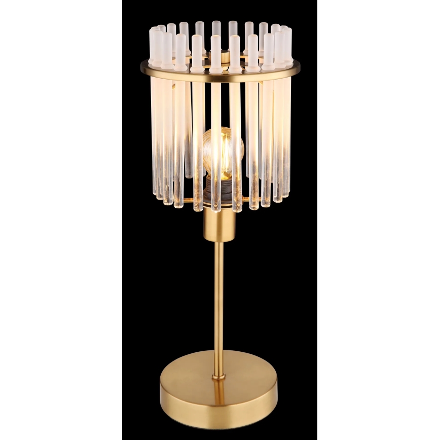 Globo - Stona lampa 1xE14/40W/230V pr. 15 cm zlatna