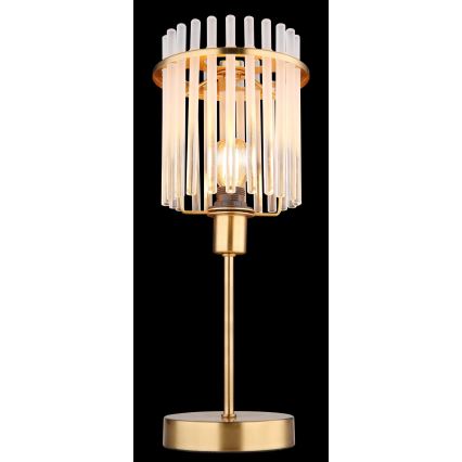Globo - Stona lampa 1xE14/40W/230V pr. 15 cm zlatna