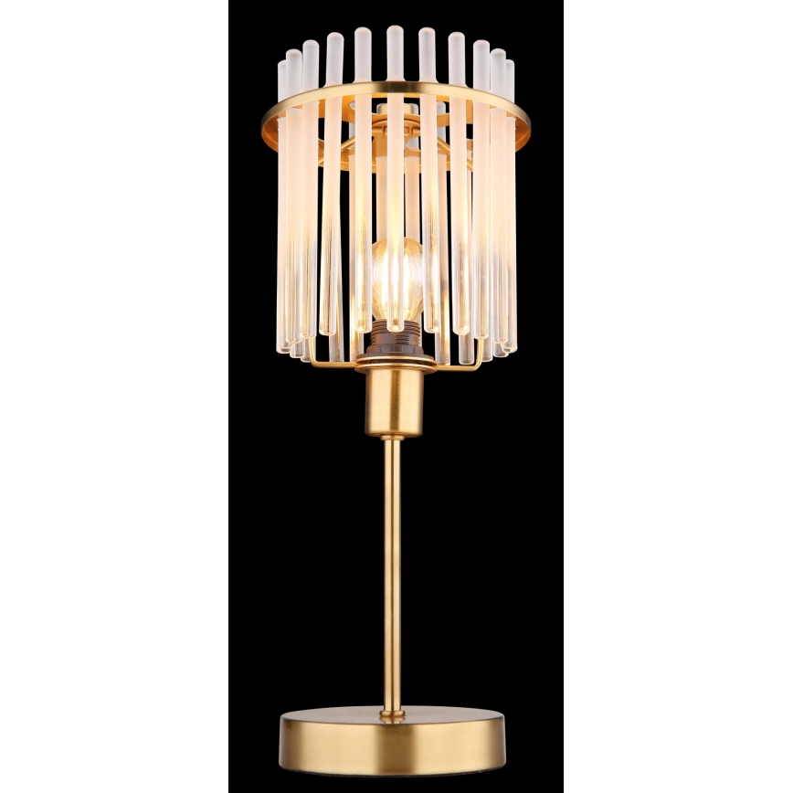 Globo - Stona lampa 1xE14/40W/230V pr. 15 cm zlatna