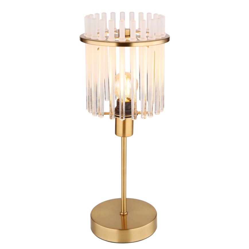Globo - Stona lampa 1xE14/40W/230V pr. 15 cm zlatna