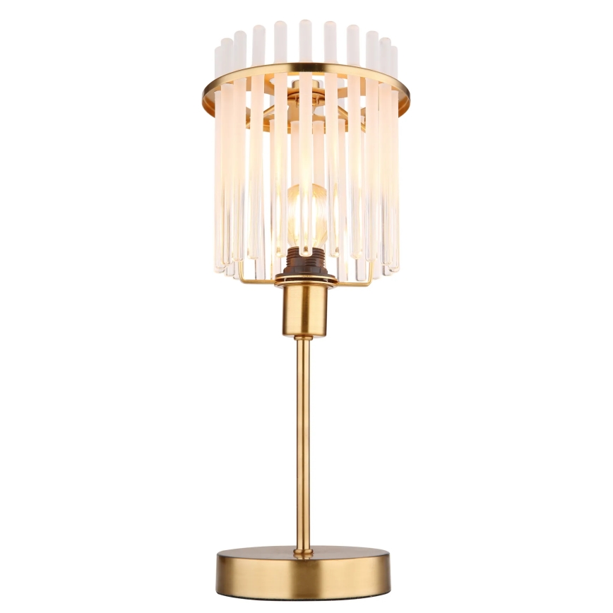 Globo - Stona lampa 1xE14/40W/230V pr. 15 cm zlatna