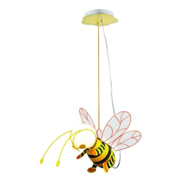 Globo 15725LMDS - LED Dečiji luster na sajli KITA 1xE27/7W/230V
