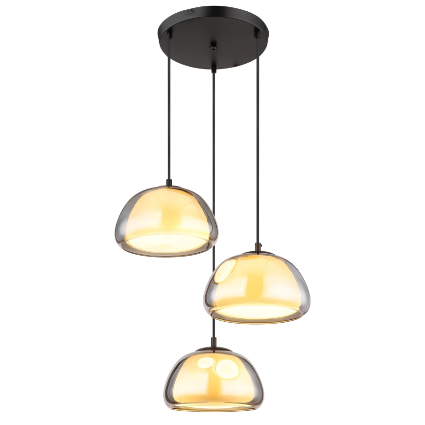 Globo - Luster na sajli 3xE14/40W/230V