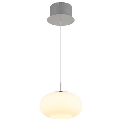 Globo - LED luster na sajli LED/6W/230V bela