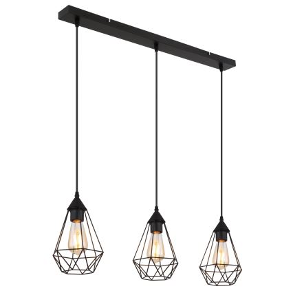 Globo - Luster na sajli 3xE27/60W/230V