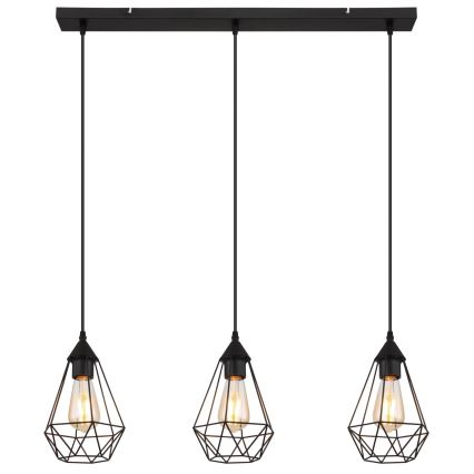 Globo - Luster na sajli 3xE27/60W/230V