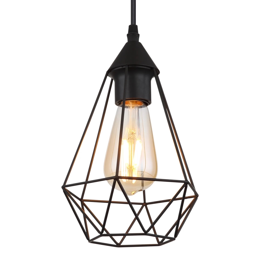 Globo - Luster na sajli 1xE27/60W/230V pr. 17 cm