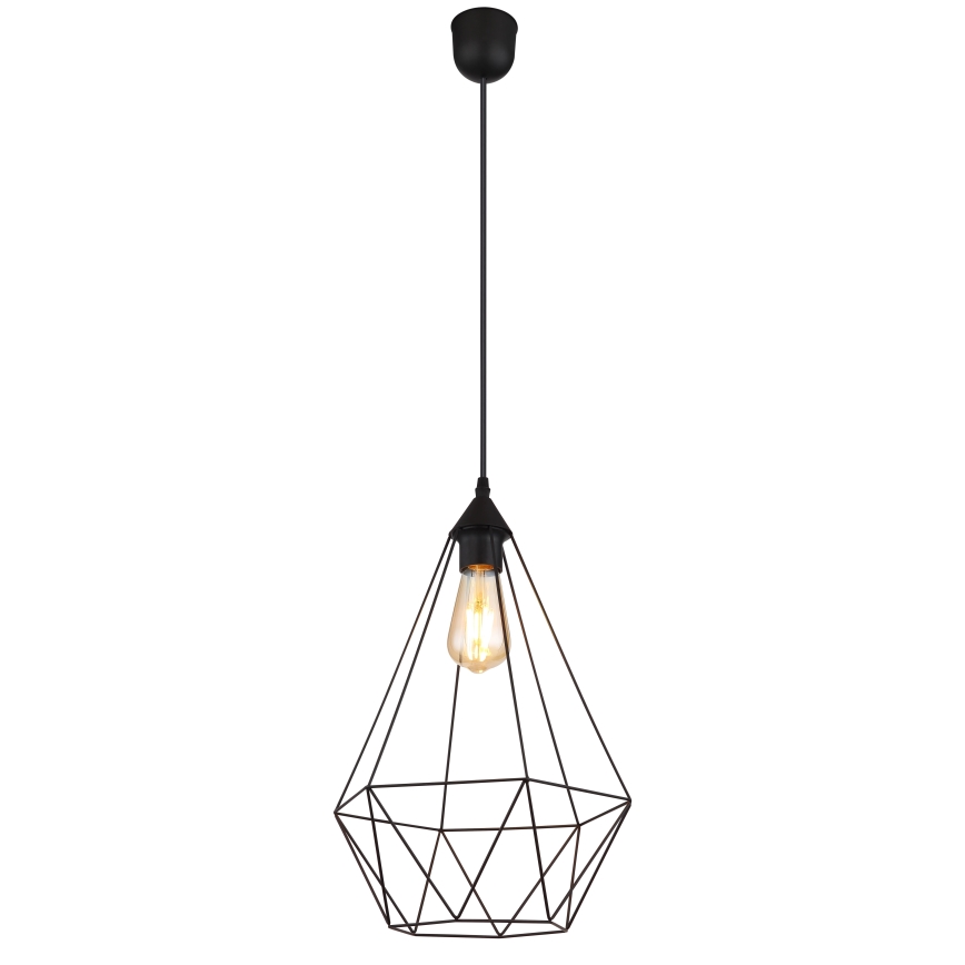 Globo - Luster na sajli 1xE27/60W/230V pr. 30 cm