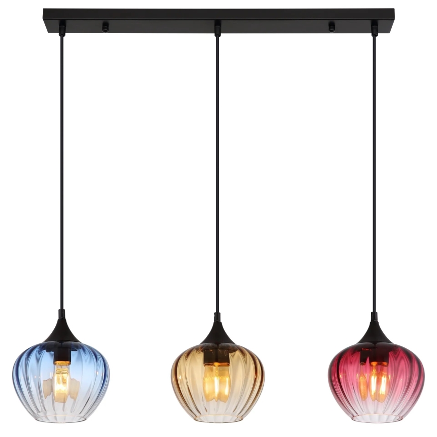 Globo - Luster na sajli 3xE27/60W/230V
