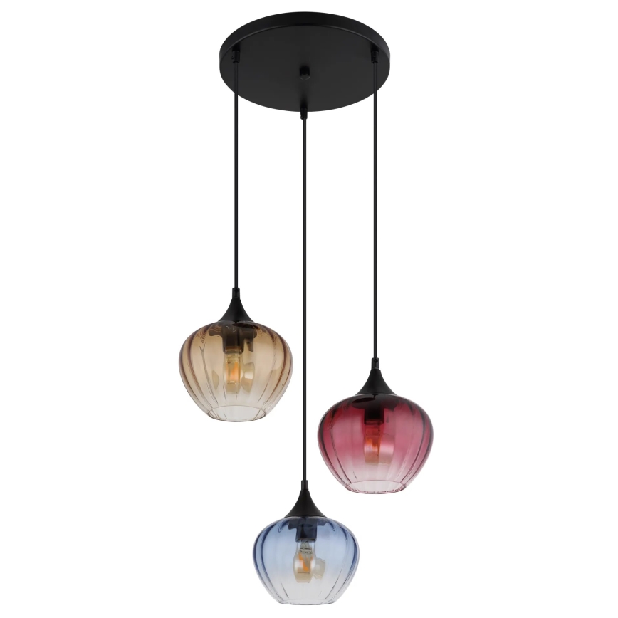 Globo - Luster na sajli 3xE27/60W/230V