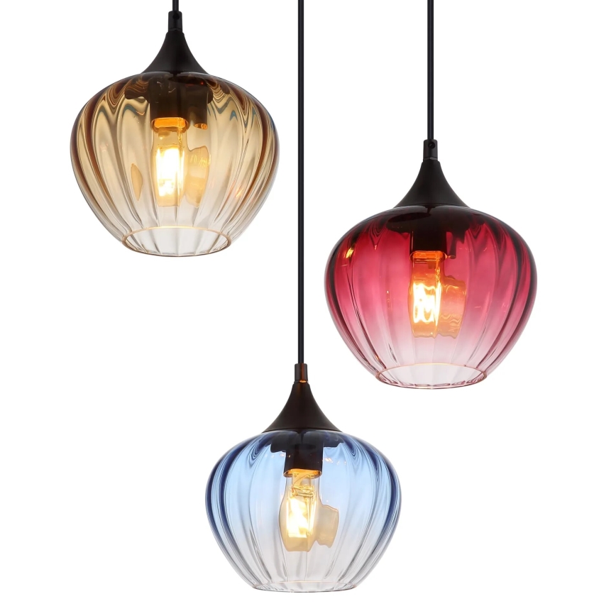Globo - Luster na sajli 3xE27/60W/230V