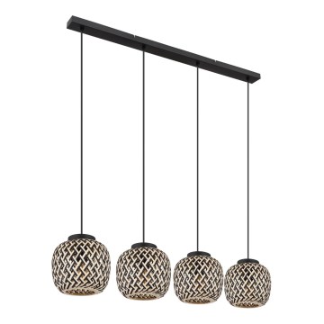 Globo 15766-4H - Luster na sajli COLLY 4xE27/15W/230V