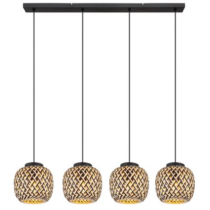 Globo 15766-4H - Luster na sajli COLLY 4xE27/15W/230V