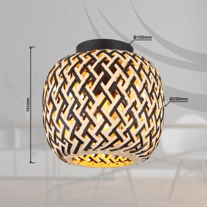 Globo 15766D - Plafonjera COLLY 1xE27/15W/230V