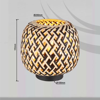 Globo 15766T - Stona lampa COLLY 1xE27/15W/230V