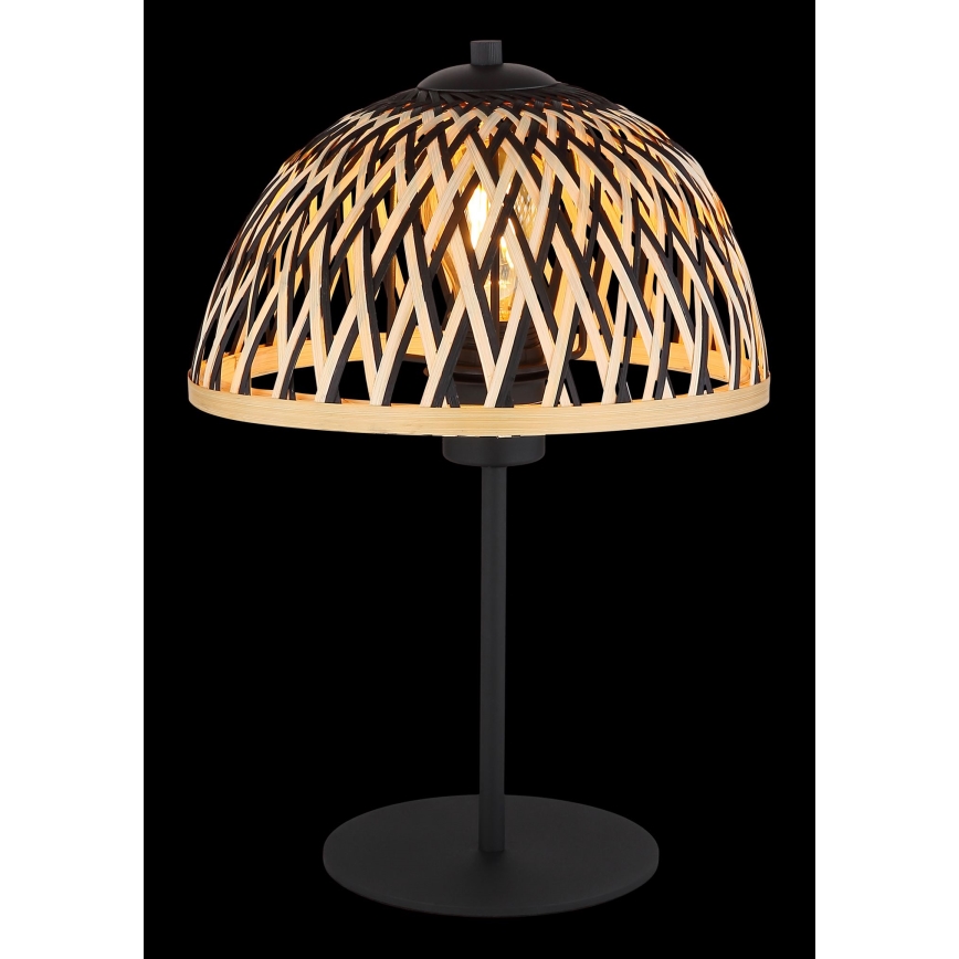 Globo - Stona lampa 1xE27/15W/230V bambus