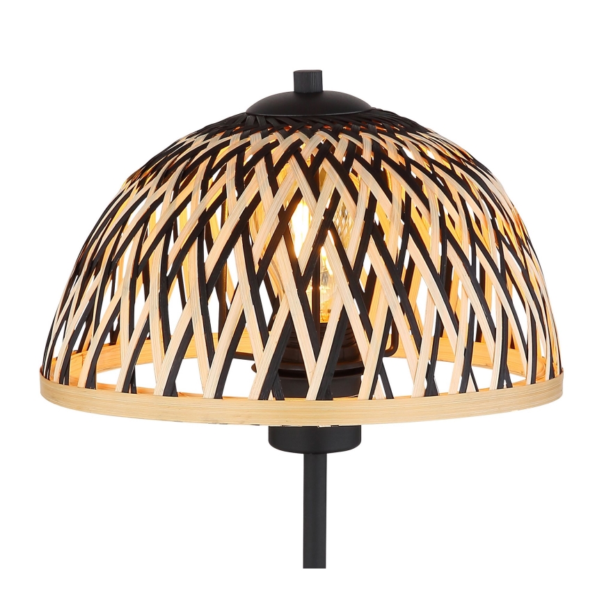 Globo - Stona lampa 1xE27/15W/230V bambus