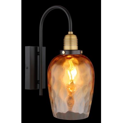 Globo - Zidna lampa 1xE27/60W/230V narandžasta