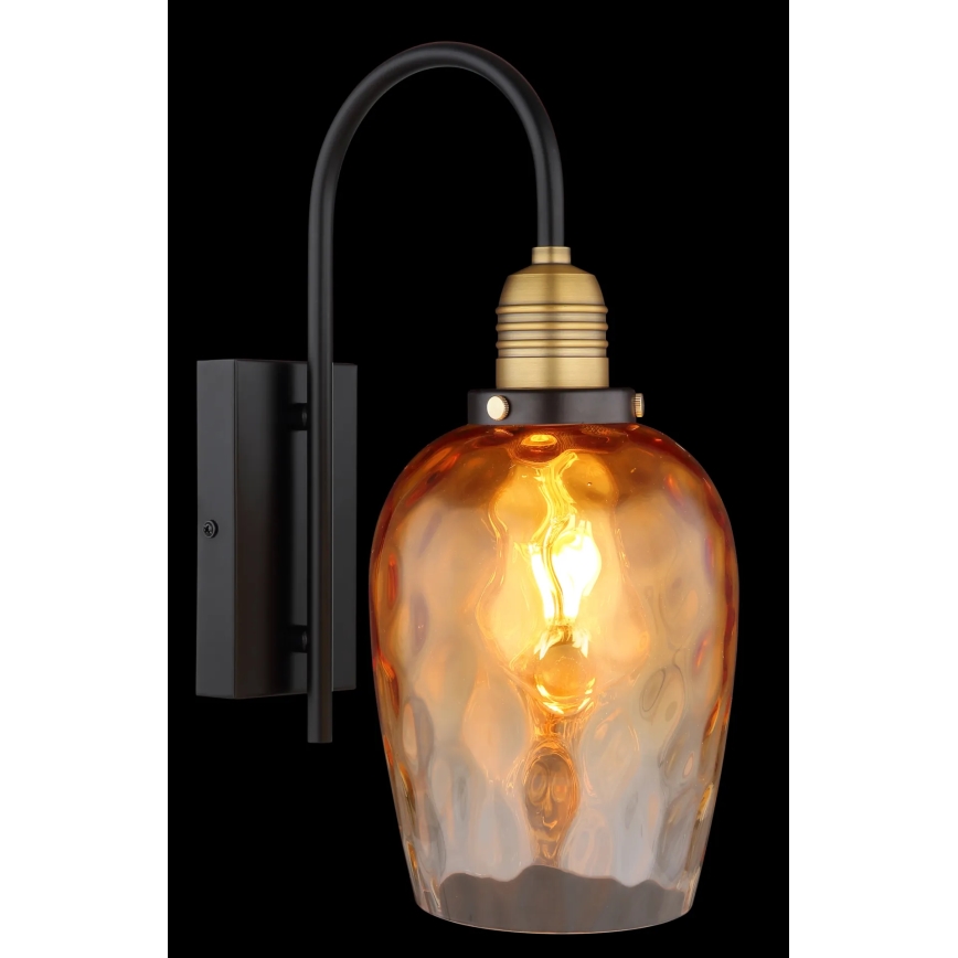 Globo - Zidna lampa 1xE27/60W/230V narandžasta