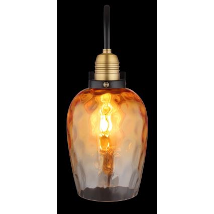 Globo - Zidna lampa 1xE27/60W/230V narandžasta