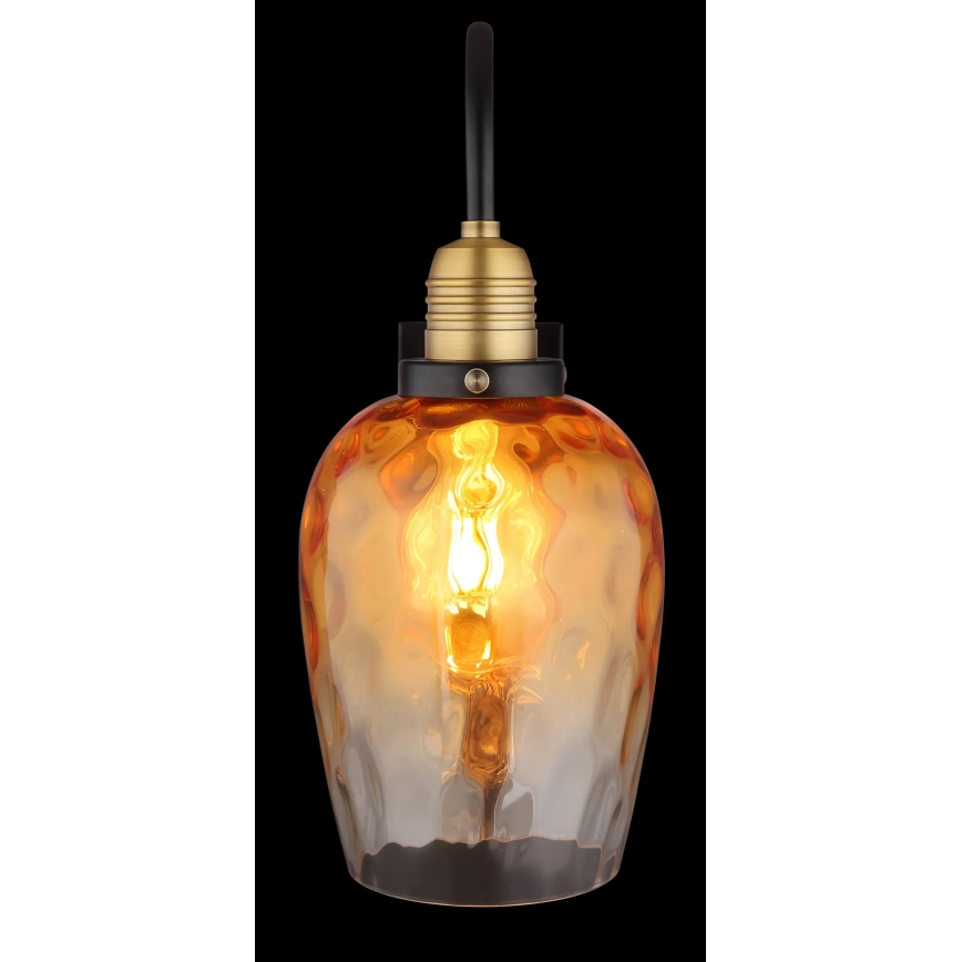 Globo - Zidna lampa 1xE27/60W/230V narandžasta