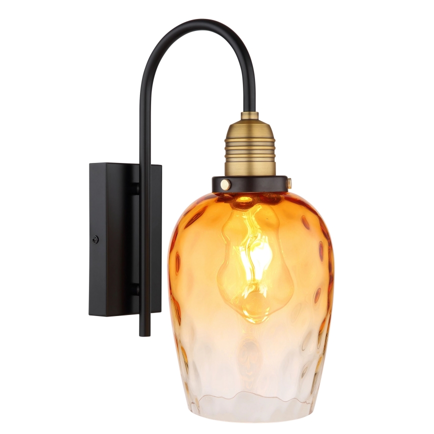 Globo - Zidna lampa 1xE27/60W/230V narandžasta