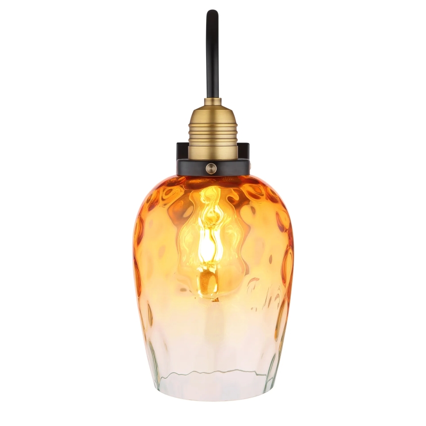 Globo - Zidna lampa 1xE27/60W/230V narandžasta