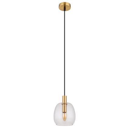Globo - Luster na sajli 1xE14/40W/230V pr. 16 cm mesing