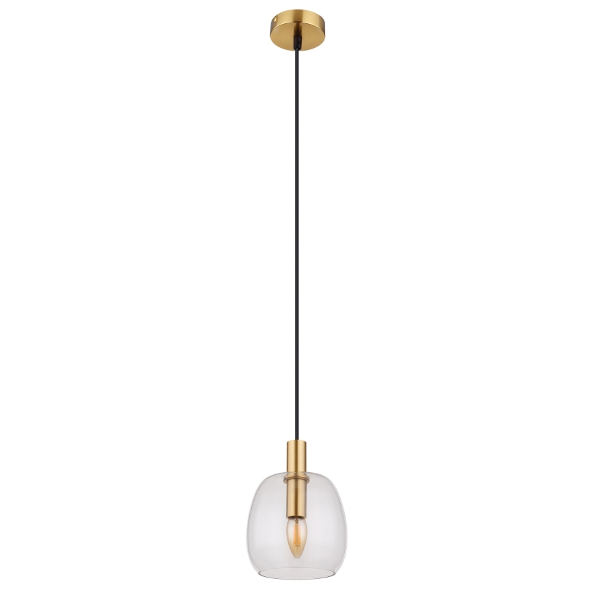 Globo - Luster na sajli 1xE14/40W/230V pr. 16 cm mesing
